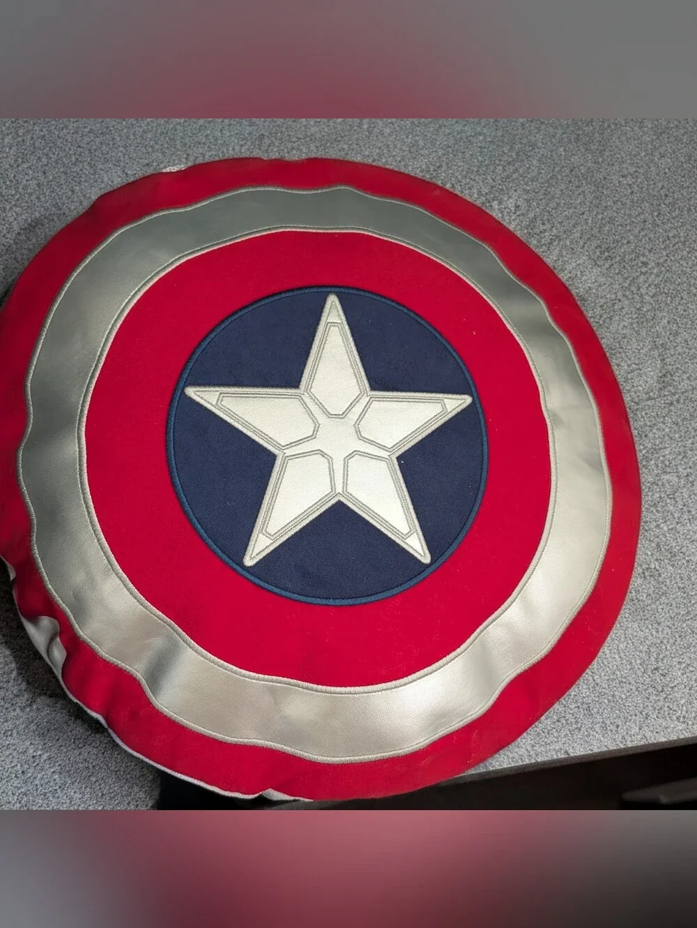 Marvel Captain America Brave New World Pillow Shield